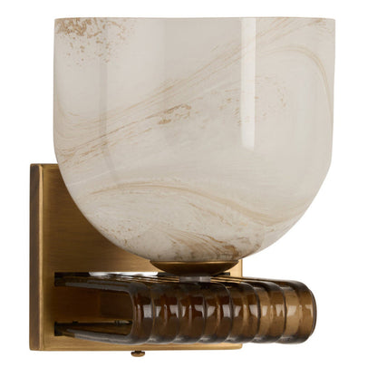Donata Mouth Blown Glass Wall Sconce