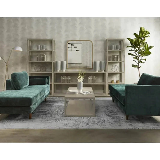 Doncaster Wooden Low Etagere-Etageres-SUNPAN-LOOMLAN