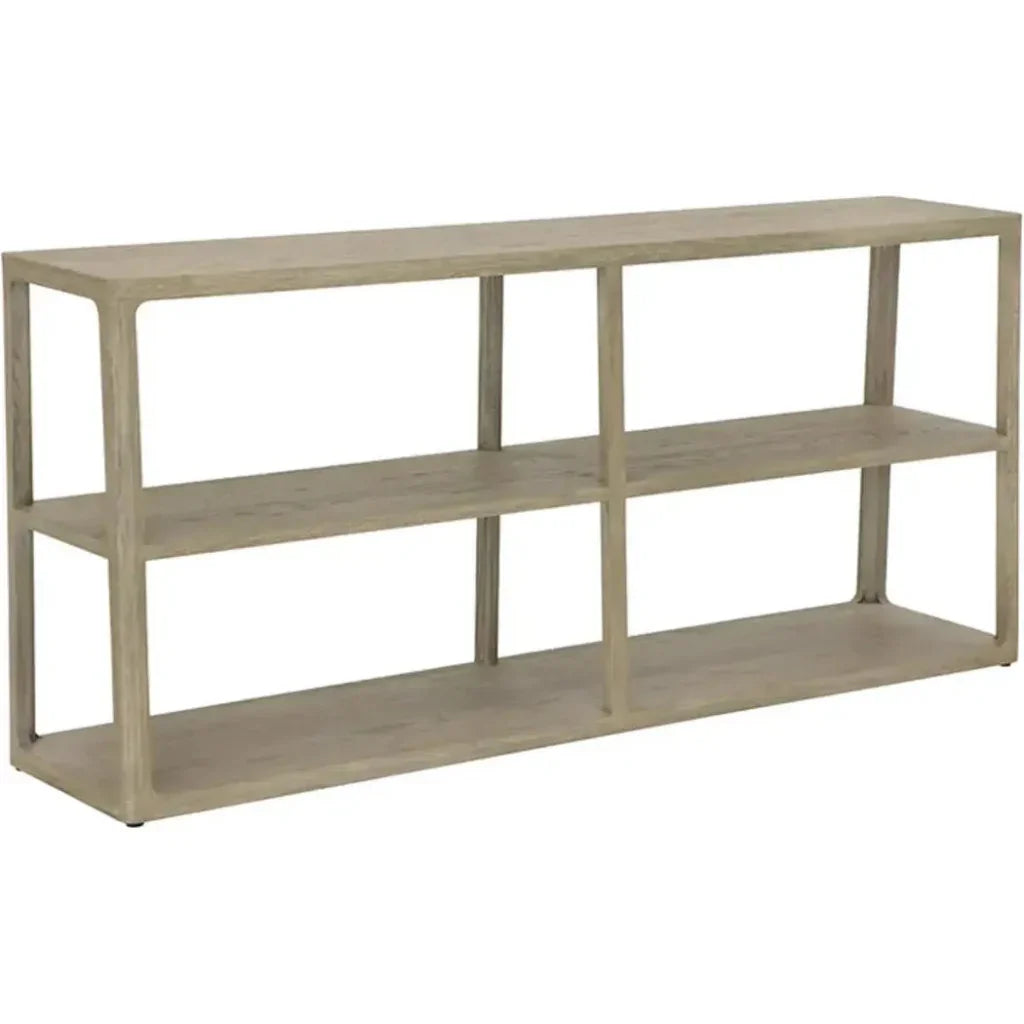 Doncaster Wooden Low Etagere-Etageres-SUNPAN-LOOMLAN