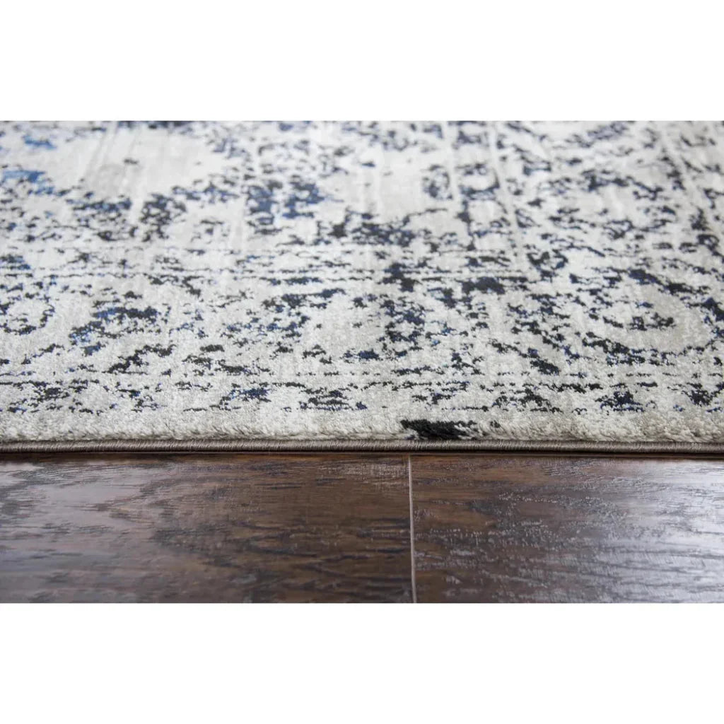 Doos Oriental Distress Brown Kitchen Hallway Runner Rug - LOOMLAN - LOOMLAN - Area Rugs