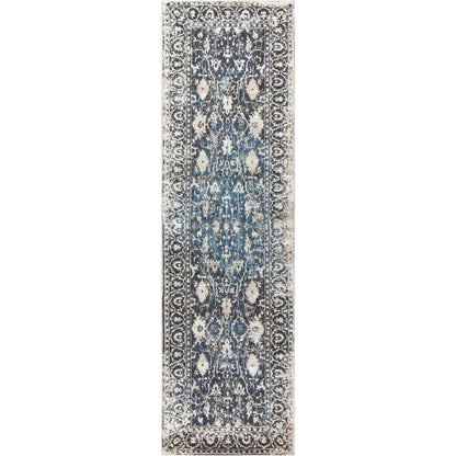 Doos Oriental Distress Brown Kitchen Hallway Runner Rug - LOOMLAN - LOOMLAN - Area Rugs