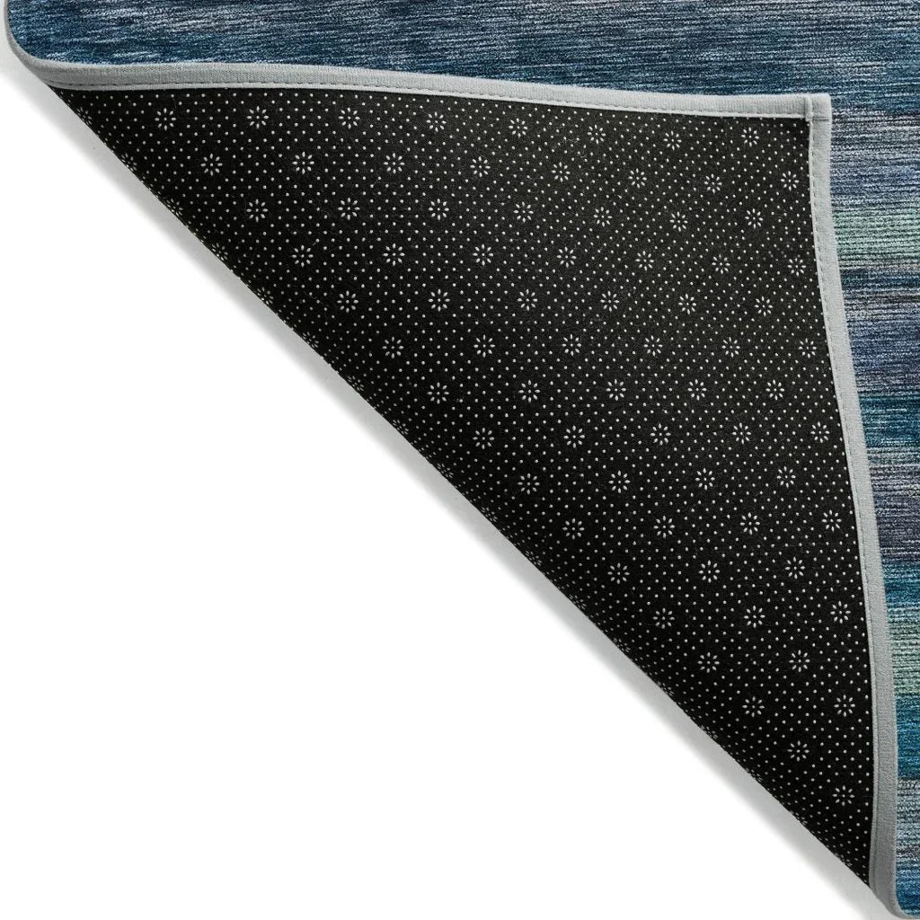 Doravine Blue Washable Indoor - Outdoor Rug - LOOMLAN - LOOMLAN Rugs - Outdoor Rugs