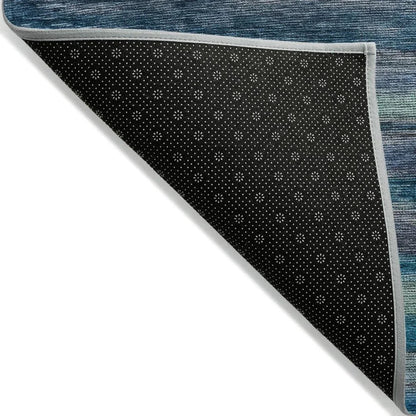 Doravine Blue Washable Indoor - Outdoor Rug - LOOMLAN - LOOMLAN Rugs - Outdoor Rugs