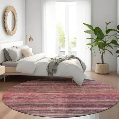 Doravine Orange Washable Indoor - Outdoor Rug - LOOMLAN - LOOMLAN Rugs - Outdoor Rugs