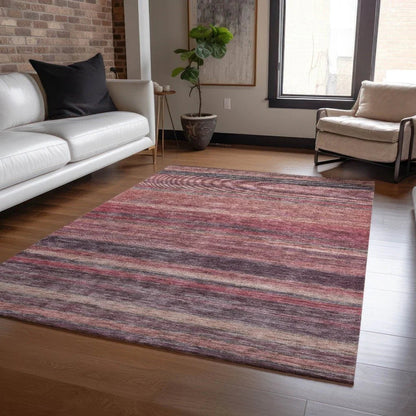 Doravine Orange Washable Indoor - Outdoor Rug - LOOMLAN - LOOMLAN Rugs - Outdoor Rugs