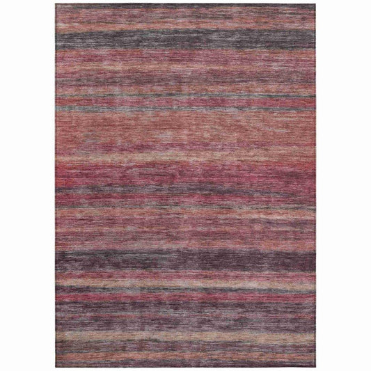 Doravine Orange Washable Indoor - Outdoor Rug - LOOMLAN - LOOMLAN Rugs - Outdoor Rugs