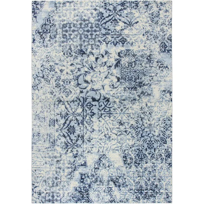 Dori Patch Work White Kitchen Hallway Runner Rug - LOOMLAN - LOOMLAN - Area Rugs