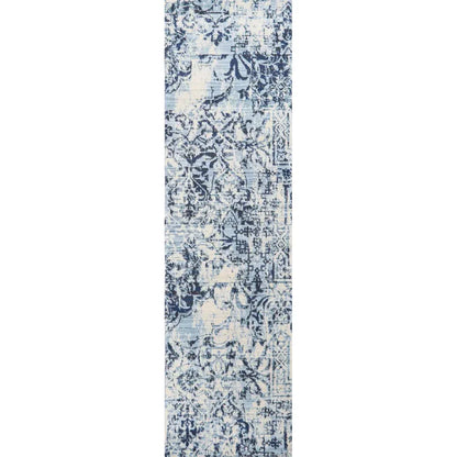 Dori Patch Work White Kitchen Hallway Runner Rug - LOOMLAN - LOOMLAN - Area Rugs