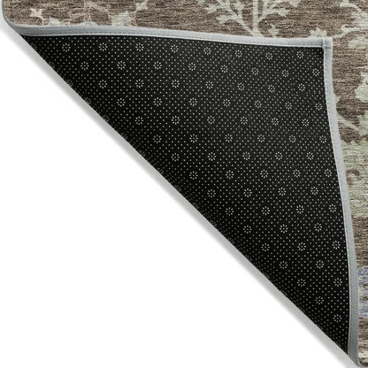 Doris Brown Washable Indoor - Outdoor Rug - LOOMLAN - LOOMLAN Rugs - Outdoor Rugs