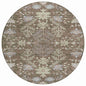 Doris Brown Washable Indoor - Outdoor Rug - LOOMLAN - LOOMLAN Rugs - Outdoor Rugs