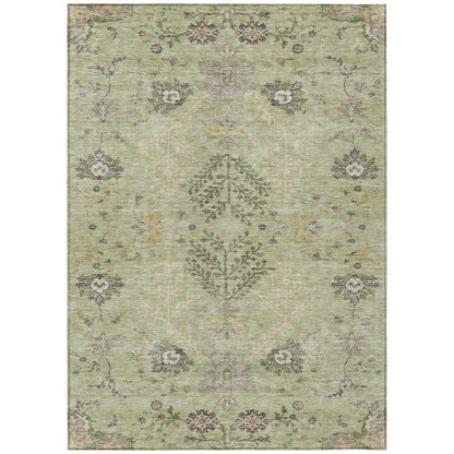 Doris Green Washable Indoor - Outdoor Rug - LOOMLAN - LOOMLAN Rugs - Outdoor Rugs