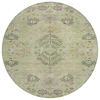 Doris Green Washable Indoor - Outdoor Rug - LOOMLAN - LOOMLAN Rugs - Outdoor Rugs