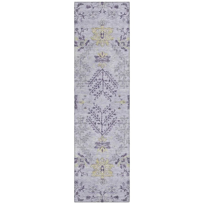 Doris Purple Washable Indoor - Outdoor Rug - LOOMLAN - LOOMLAN Rugs - Outdoor Rugs