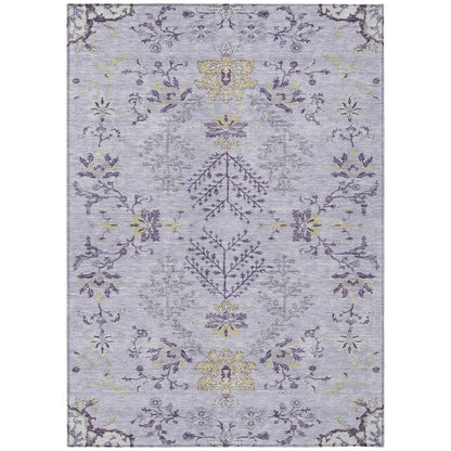 Doris Purple Washable Indoor - Outdoor Rug - LOOMLAN - LOOMLAN Rugs - Outdoor Rugs