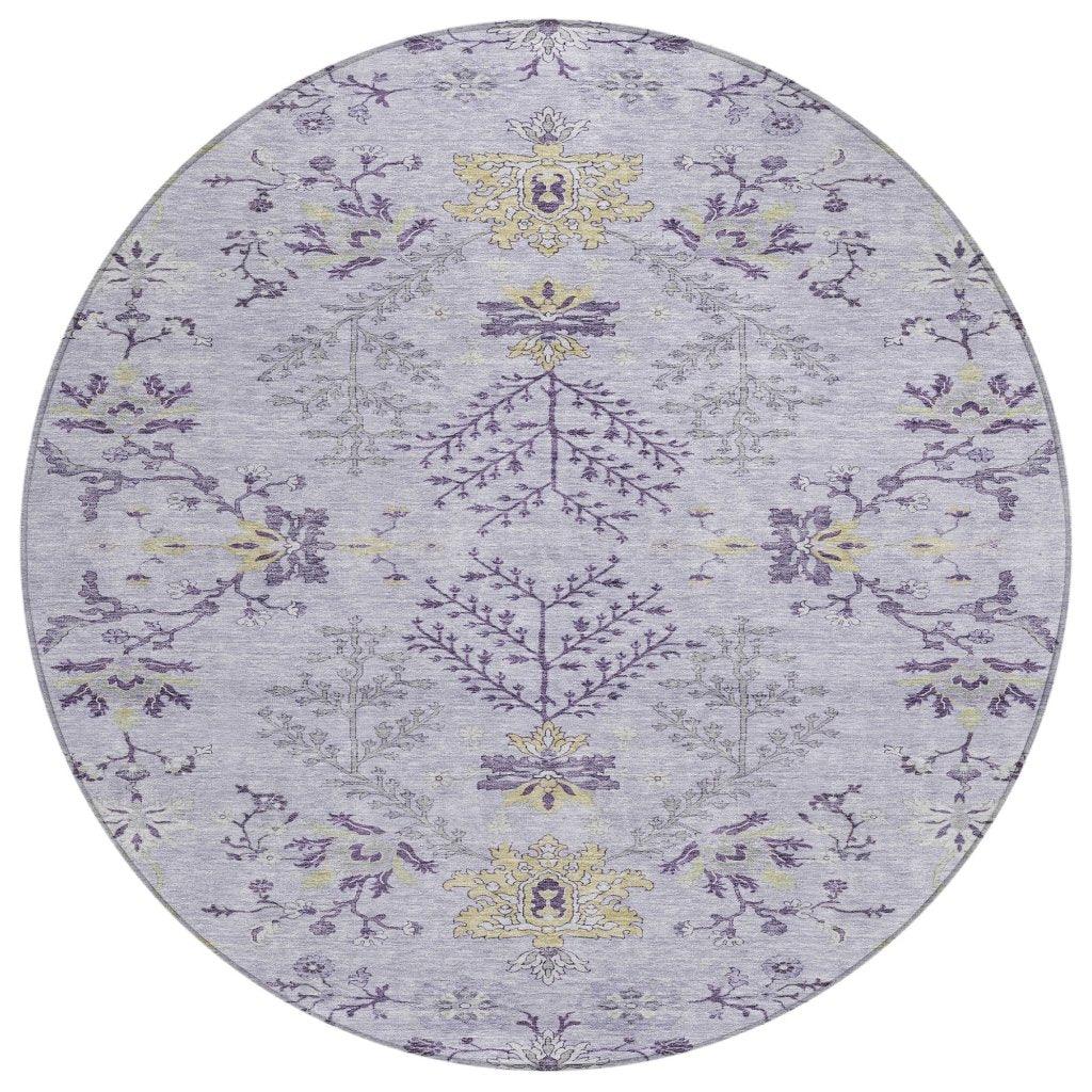 Doris Purple Washable Indoor - Outdoor Rug - LOOMLAN - LOOMLAN Rugs - Outdoor Rugs