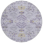 Doris Purple Washable Indoor - Outdoor Rug - LOOMLAN - LOOMLAN Rugs - Outdoor Rugs