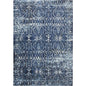 Dors Scroll Work Blue Kitchen Hallway Runner Rug - LOOMLAN - LOOMLAN - Area Rugs