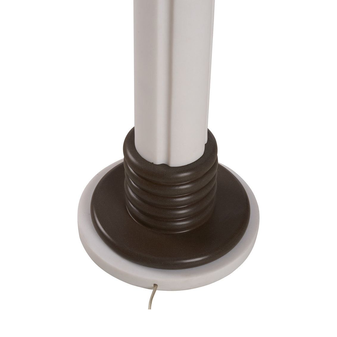 Dorton Sculpted Resin Base Floor Lamp-Floor Lamps-Wildwood-LOOMLAN