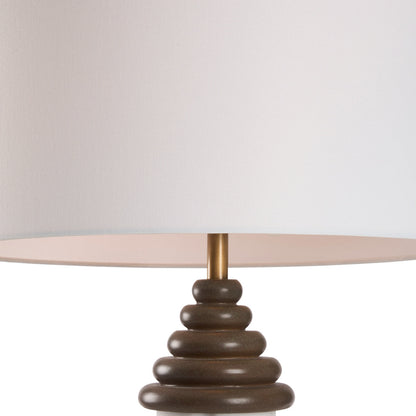 Dorton Sculpted Resin Base Floor Lamp-Floor Lamps-Wildwood-LOOMLAN