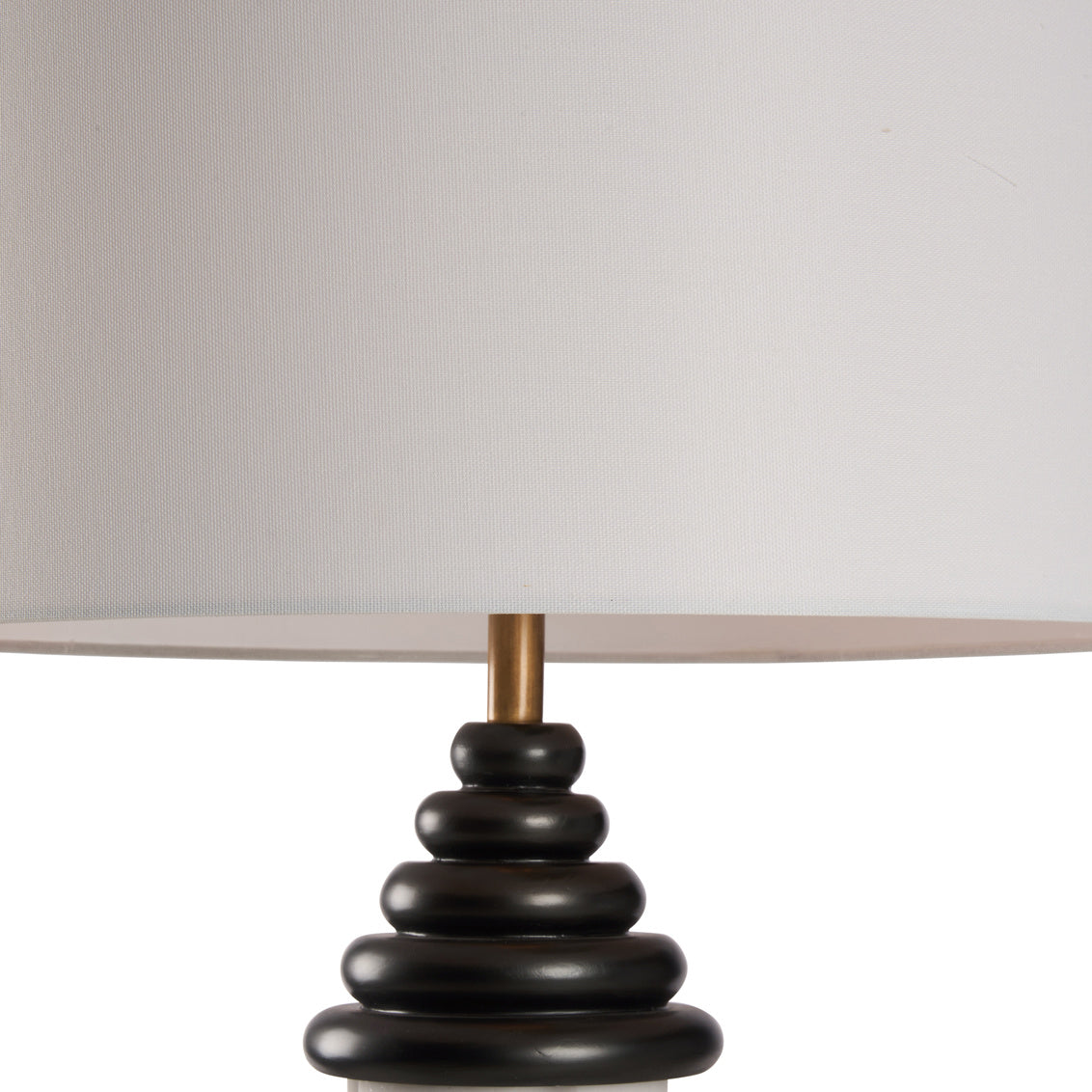 Dorton Sculpted Resin Base Floor Lamp-Floor Lamps-Wildwood-LOOMLAN