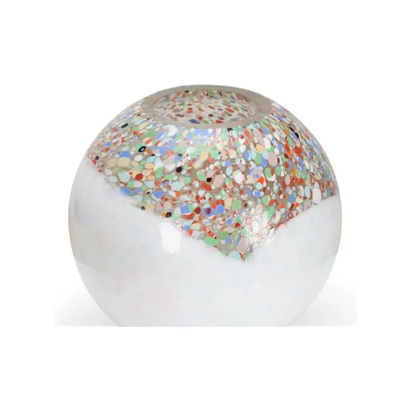 Dottie Multicolor Dot Design Glass Vase - LOOMLAN - Wildwood - Vases & Jars