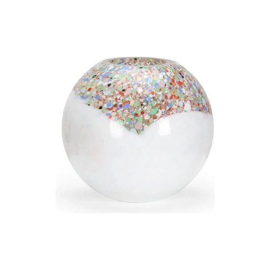 Dottie Multicolor Dot Design Glass Vase - LOOMLAN - Wildwood - Vases & Jars
