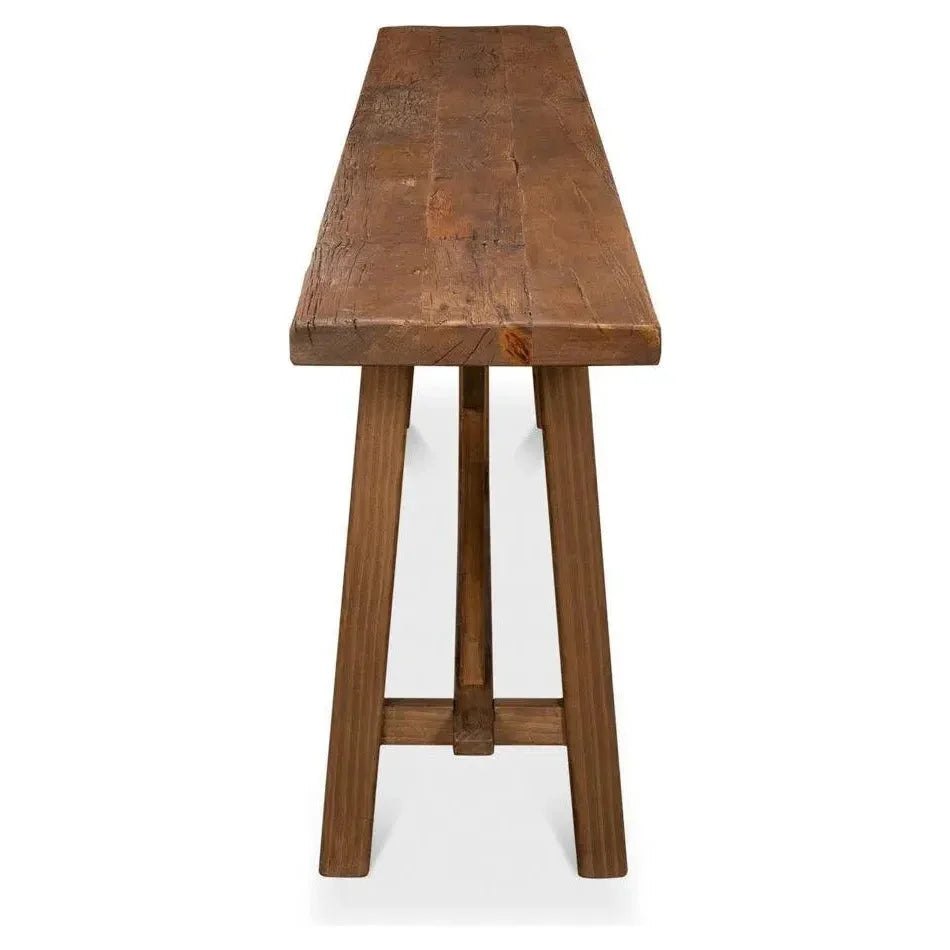 Double X Base Console Sofa Table - LOOMLAN - Sarreid - Console Tables