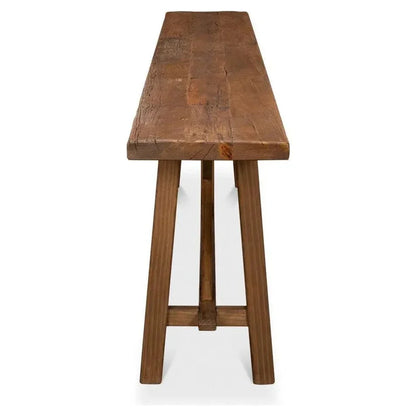 Double X Base Console Sofa Table - LOOMLAN - Sarreid - Console Tables