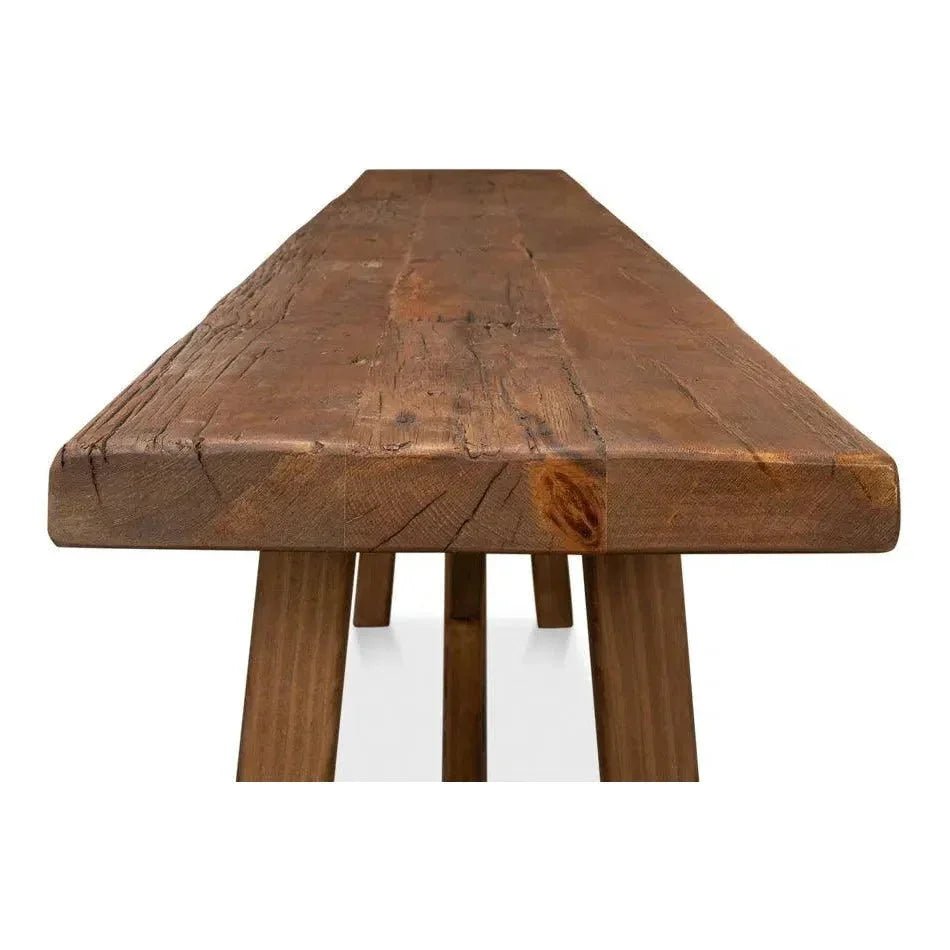 Double X Base Console Sofa Table - LOOMLAN - Sarreid - Console Tables