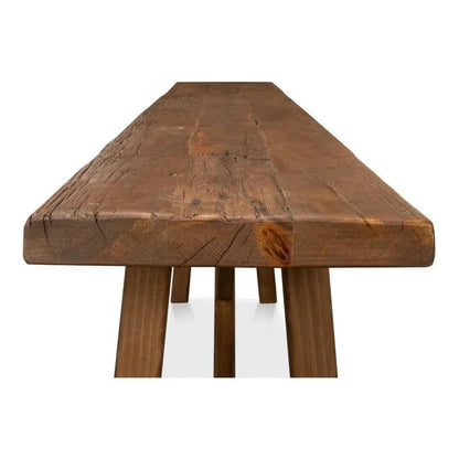 Double X Base Console Sofa Table - LOOMLAN - Sarreid - Console Tables