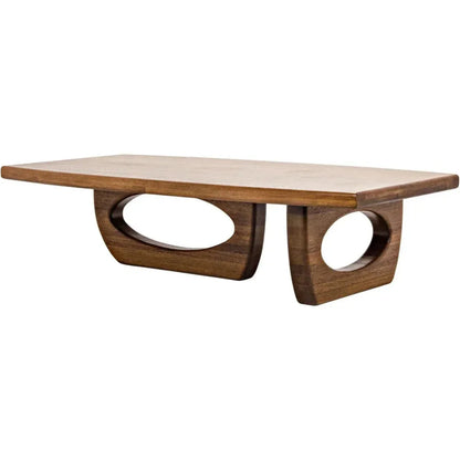 Douglas Rectangular Wood Coffee Table