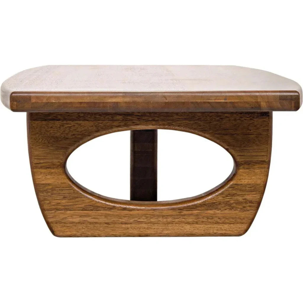 Douglas Rectangular Wood Coffee Table