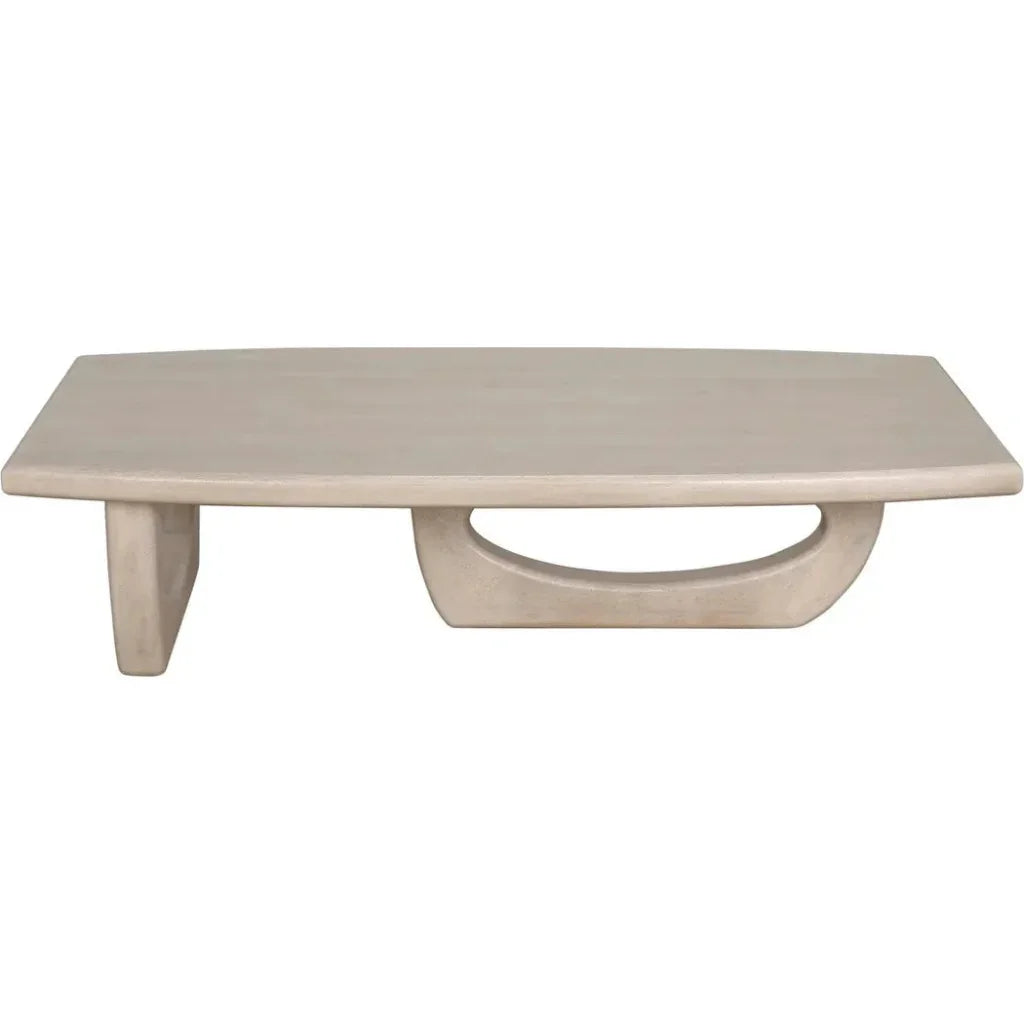 Douglas Rectangular Wood Coffee Table