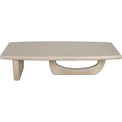 Douglas Rectangular Wood Coffee Table