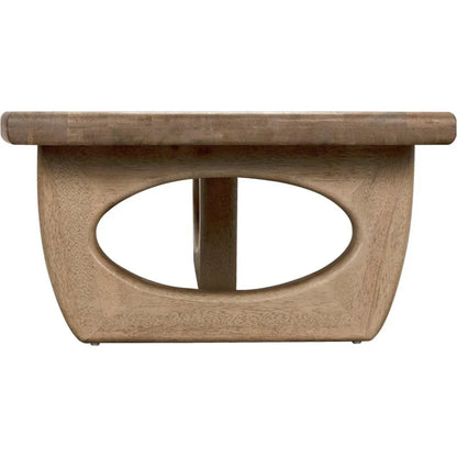 Douglas Rectangular Wood Coffee Table