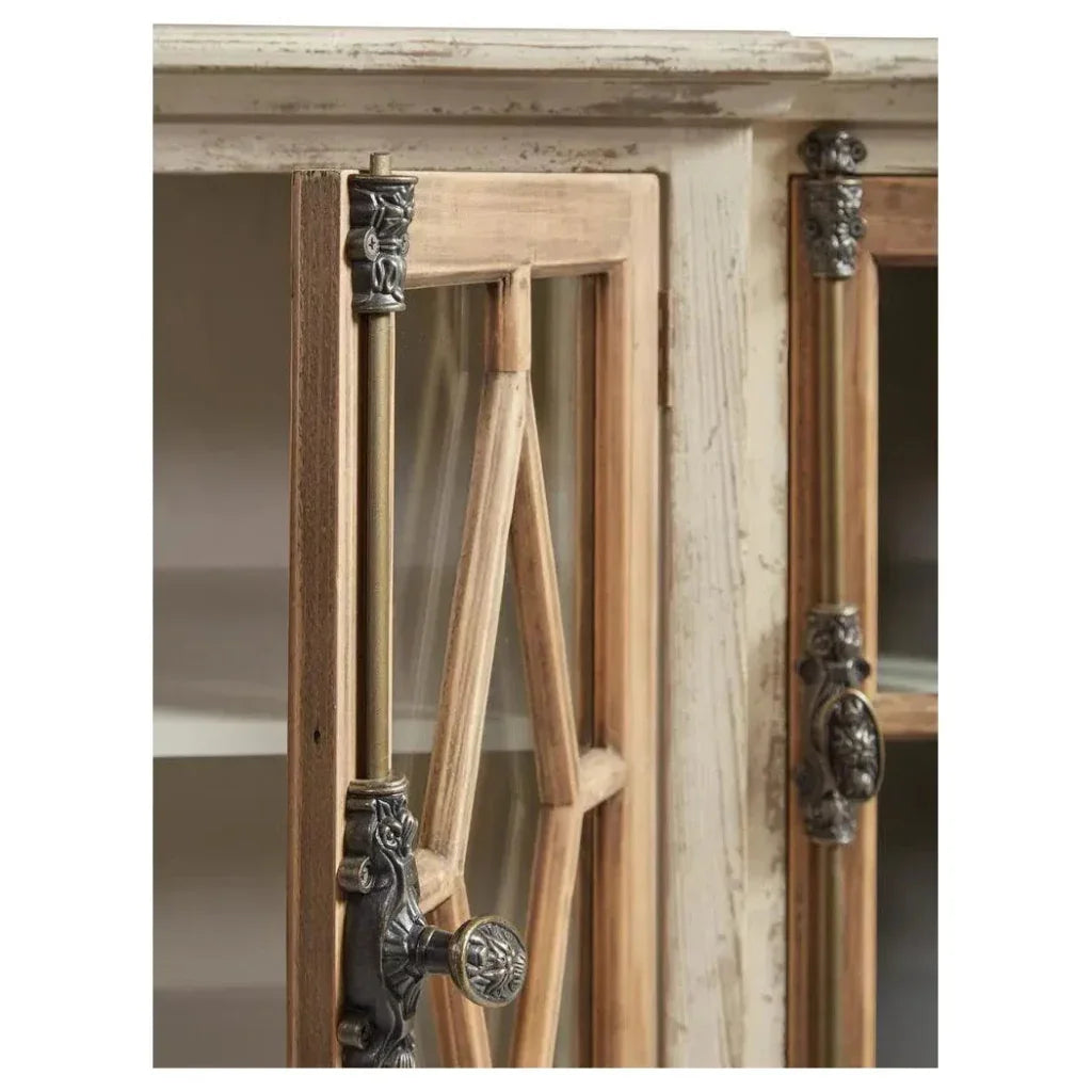 Dove Stalone Glass Front Server - LOOMLAN - Furniture Classics - Sideboards