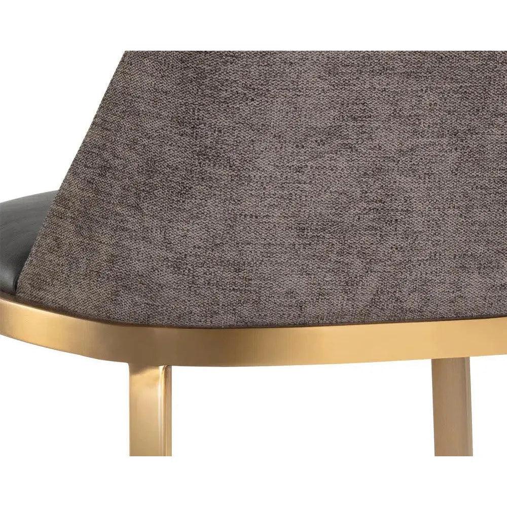 Dover Leather Luxurious Barstool - LOOMLAN - SUNPAN - Bar Stools