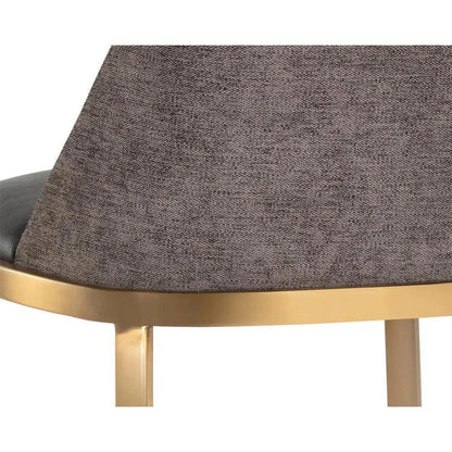 Dover Leather Luxurious Barstool - LOOMLAN - SUNPAN - Bar Stools