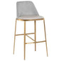 Dover Leather Luxurious Barstool - LOOMLAN - SUNPAN - Bar Stools