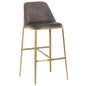 Dover Leather Luxurious Barstool - LOOMLAN - SUNPAN - Bar Stools