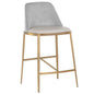 Dover Leather Luxurious Counter Stool - LOOMLAN - SUNPAN - Counter Stools