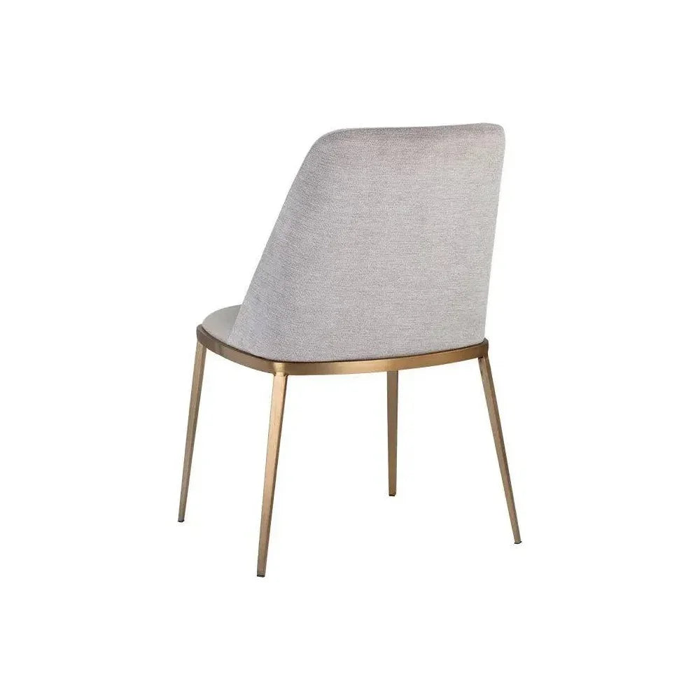 Dover Leather Luxurious Dining Chair 2PC - LOOMLAN - SUNPAN - Dining Chairs