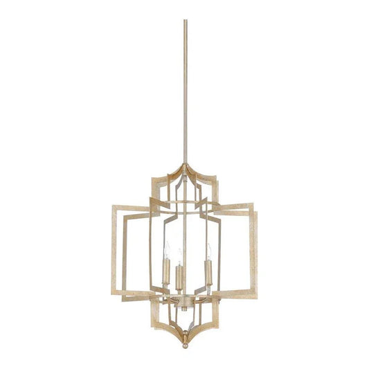 Dover Silver Adjustable Modern Chandelier - LOOMLAN - Wildwood - Chandeliers