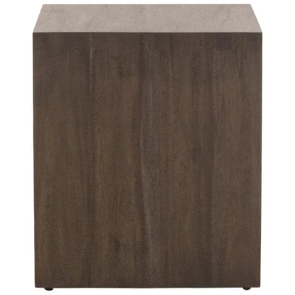 Dovetail Waterfall Square End Table - LOOMLAN - Essentials For Living - Side Tables