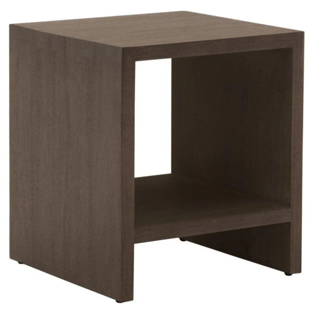 Dovetail Waterfall Square End Table - LOOMLAN - Essentials For Living - Side Tables