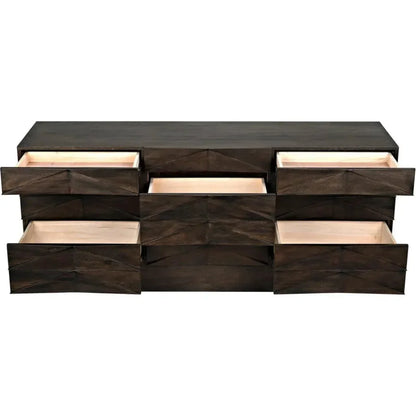 Drake Sideboard, Ebony Walnut - LOOMLAN - Noir - Sideboards