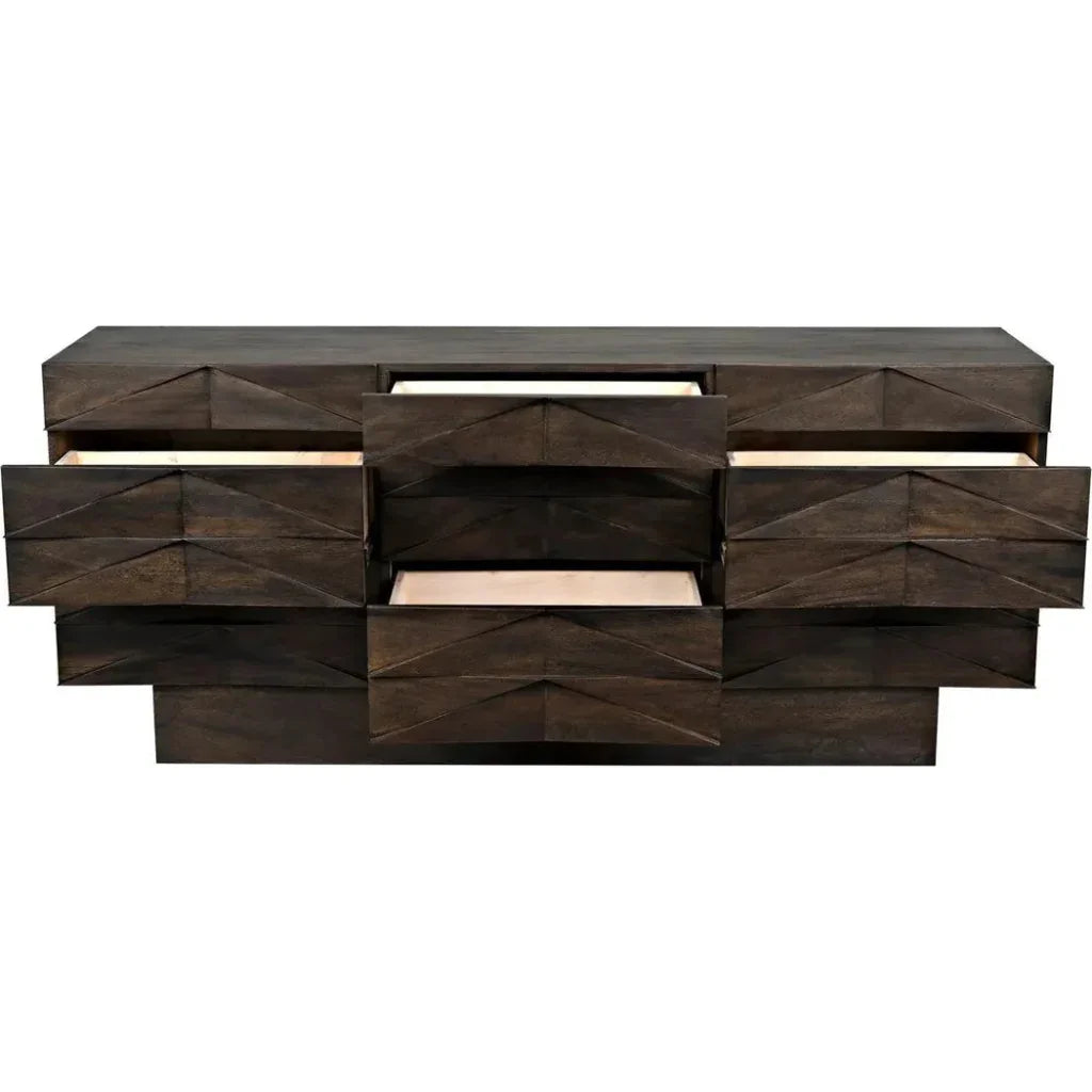 Drake Sideboard, Ebony Walnut - LOOMLAN - Noir - Sideboards