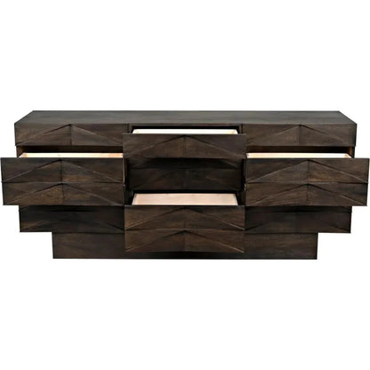 Drake Sideboard, Ebony Walnut - LOOMLAN - Noir - Sideboards