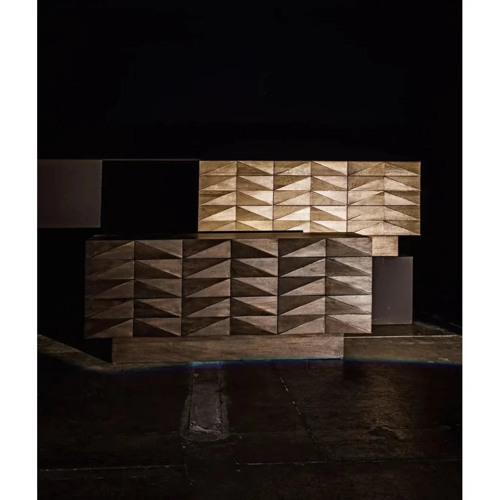 Drake Wood Washed Walnut Sideboard - LOOMLAN - Noir - Sideboards