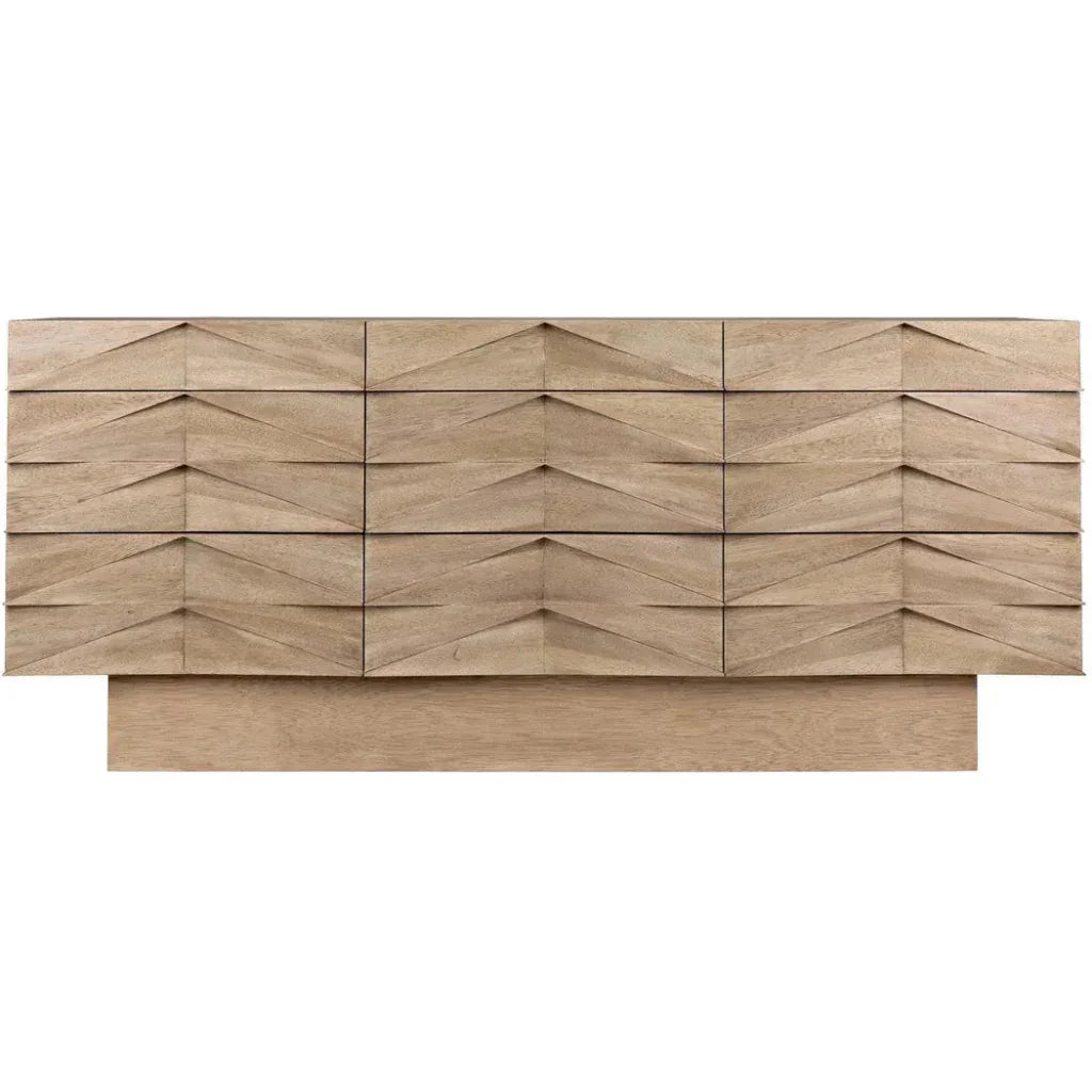 Drake Wood Washed Walnut Sideboard - LOOMLAN - Noir - Sideboards